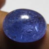 10x12 mm Oval - Natural Deep Blue Colour - TANZANITE - Cabochon Gorgeous Rich Blue Colour
